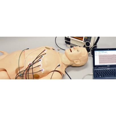 Манекен для практики зняття ЕКГ HAL S1020